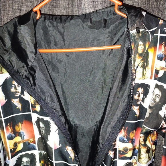 Bob Marley windbreaker jacket - Picture 4 of 10